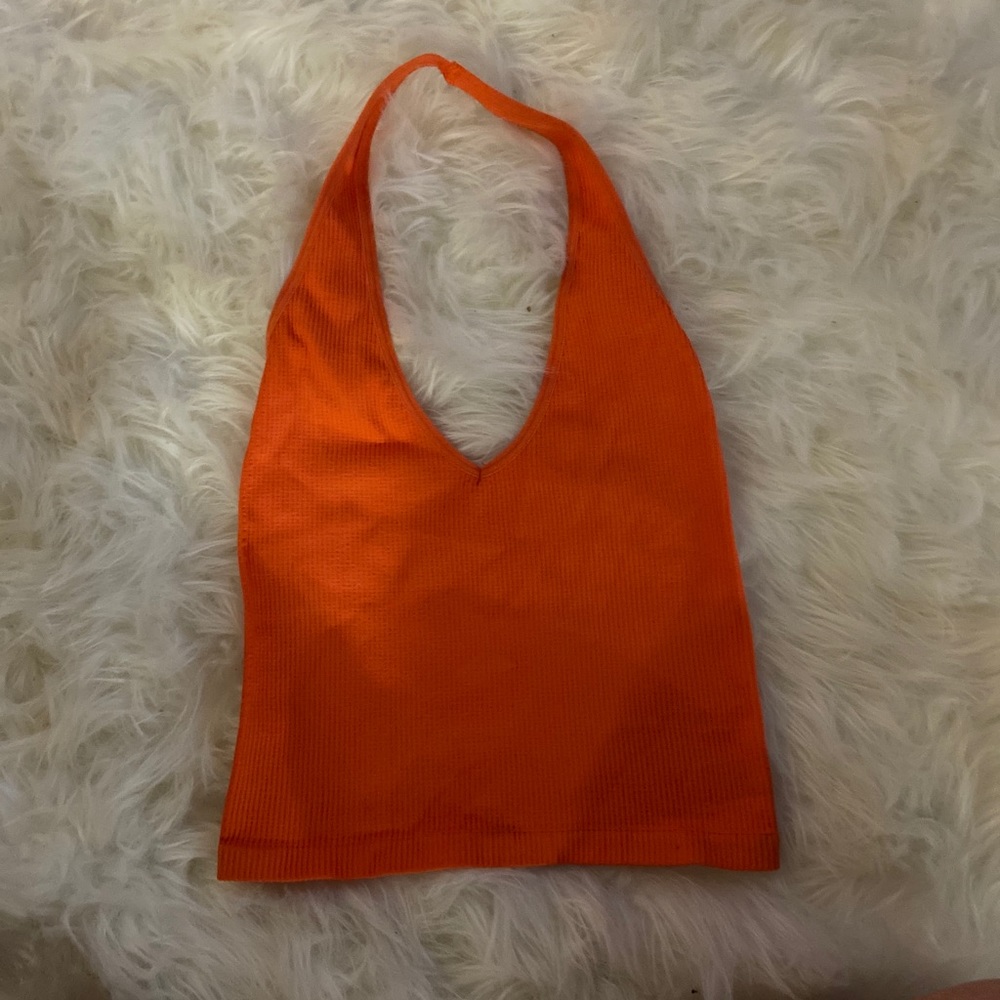orange halter